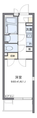 クレイノシャトレー栗木の物件間取画像